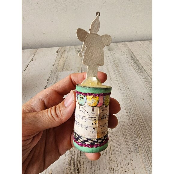 D. P. Ratt Unique glitter butterfly statue decor make magic - Picture 4 of 8